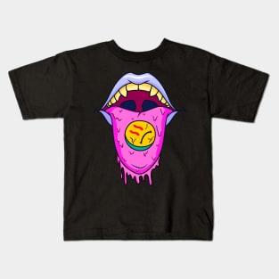 Bloody mouth Kids T-Shirt